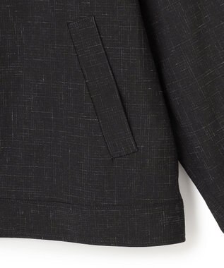 JOSEPH HOMME 【HIGH GRADE LINE】カスリウールワッシャー　ジップアップブルゾン ブラック系