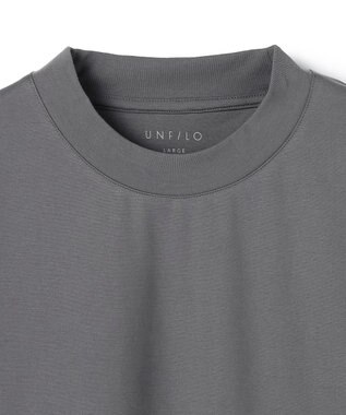 UNFILO MENS スマートストレッチ ジャケットインTEE チャコール