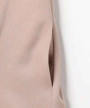 Feroux シアーリボンショルダー ジャンパースカート ピンク系