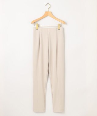 組曲 【接触冷感・吸湿冷感・UVカット】スタイルアップジャージー パンツ サンドベージュ系