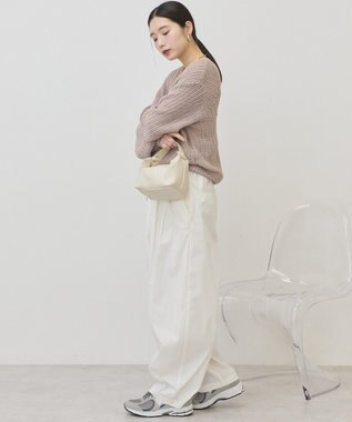 AMERICAN HOLIC ルーズニットプルオーバー Beige