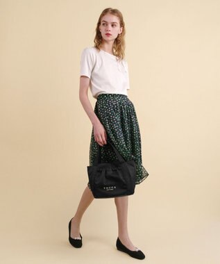 TOCCA 【WEB＆一部店舗限定】【撥水・サスティナブル素材】SOSTA MINIBAG ミニバッグ ブラック系