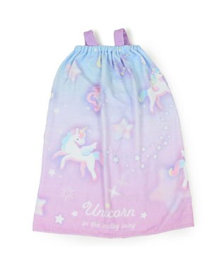 Mother garden マザーガーデン ユニコーン ラップタオル 80cm 《ミルキーウェイ柄》 ミルキーウェイ柄