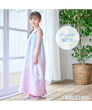 Mother garden マザーガーデン ユニコーン ラップタオル 80cm 《ミルキーウェイ柄》 ミルキーウェイ柄