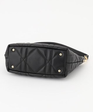 LA BAGAGERIE シープキルティング　2WAYショルダー ブラック