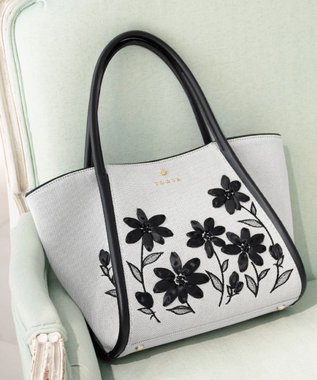 11/19(日)までの完全受注生産】BOUQUET EMBROIDERY BAG 刺繍バッグ