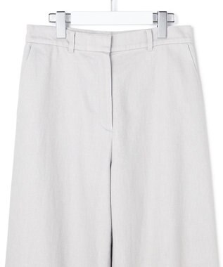 ICB 【先行予約】コットンカラーデニム カーブパンツ ライトグレー