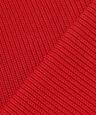 BEIGE， HELIODOR / スポンディッシュマリンボタンニット Red