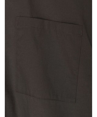 Green Parks ミドル丈シャツワンピースII Charcoal Gray