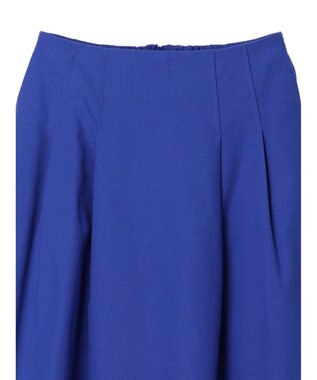 Green Parks 綿麻混フレアスカート Black