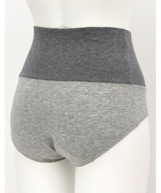 une nana cool 綿ベア天竺 カラーブロッキング サニタリーショーツ LG