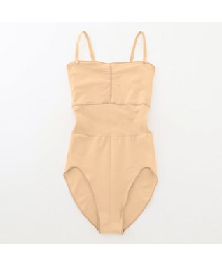 Chacott クール ボディファンデーション（カップ差込可） ベージュ