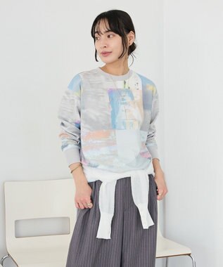 CRAFT STANDARD BOUTIQUE アートライクプリントロンTee Multi