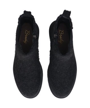 Bridget Birkin 【Bridget Birkin】バックループサイドゴアブーツ ブラック雑材