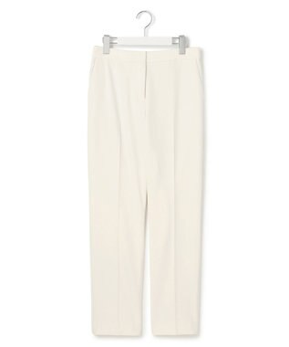 ICB 【洗える】 トリアセボディシェルピーチ スティックパンツ オフホワイト系