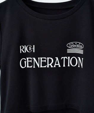 WEGO グラフィックちびT ブラック