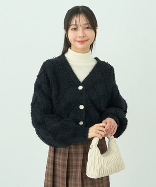 earth music&ecology やわらかタッチタートルネックニットプルオーバー Ivory