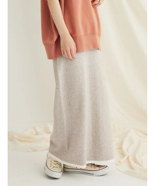 CRAFT STANDARD BOUTIQUE リンクス編みニットスカート Ivory