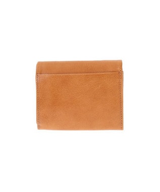 genten ゴートベーシック 二つ折り財布 キャメル