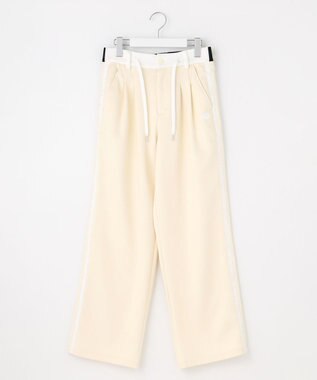 PW CIRCULUS 【WOMEN】イージーワイドパンツ ゴルフウェア レディース アイボリー系