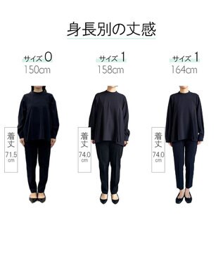 #Newans 〈亀恭子さんコラボ〉パネルタックAラインブラウス ネイビー