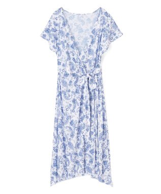 San-ai Resort（三愛水着楽園） スリーブドレス３点セット　9M・11L　【Coral veil（コーラルヴェール）】 ブルー