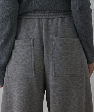 GRACE CONTINENTAL エッグラインカットパンツ グレー