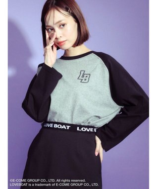 Green Parks ■別注　ＬＯＶＥ　ＢＯＡＴ　ラグランロンＴ Gray