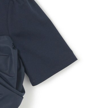 TOCCA 【洗える】PRESENT RIBBON Tシャツ ネイビー系