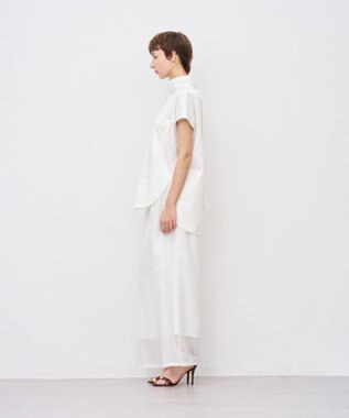 uncrave ブロードクロス ボウタイブラウス オフ