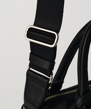 russet クラウズナイロン2WAYミニボストンバッグ(CE-1720-WEB) Black