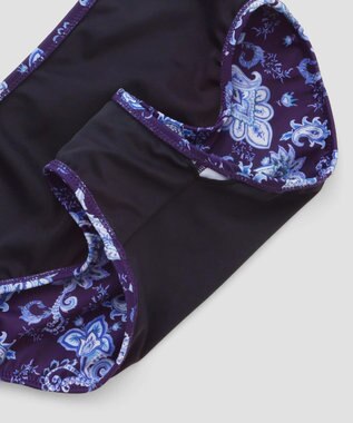 San-ai Resort（三愛水着楽園） スリーブドレス３点セット　9M・11L　【Coral veil（コーラルヴェール）】 ネイビー