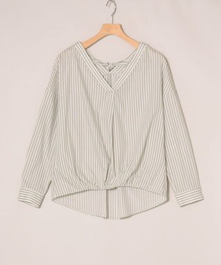 ONWARD Reuse Park 【any FAM】ブラウス春夏 グリーン