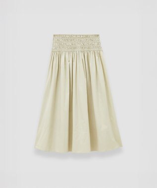 JOSEPH 【洗える】コットンサティーン　スカート Affogato