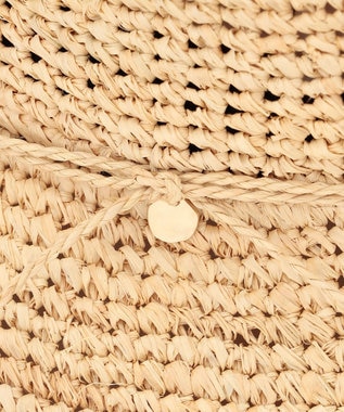 組曲 ラフィアハット ベージュ系