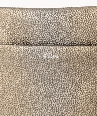 LA BAGAGERIE ラインストーンショルダー グレー