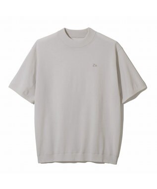 ZERO HALLIBURTON ニットモックネックTシャツ ZHG-M5S9b 82959 ホワイト