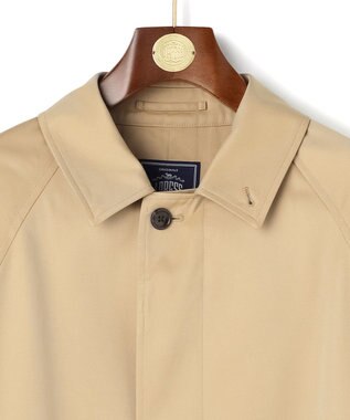 J.PRESS MEN 【J.PRESS ORIGINALS】【UNISEX】Cotton Like Polyester Balmacaan Coat ベージュ系