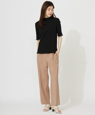 ANY SIS 【UVケア・接触冷感】キシリトール加工冷感 カットソー ブラック