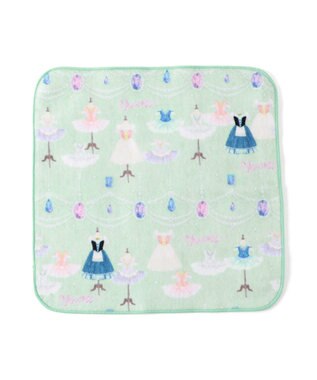 Chacott ジュエルチュチュハンドタオル アイスグリーン