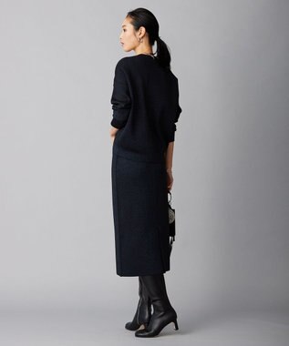 ICB 【洗える】 シャイニースムース プルオーバー ネイビー系