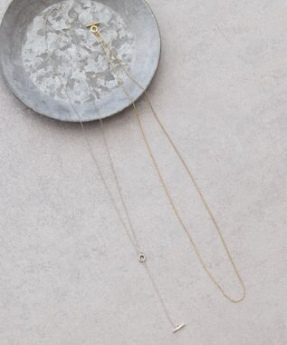 AMERICAN HOLIC ミニマルスライドネックレス Silver