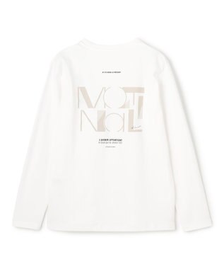 UNFILO コットンスムース グラフィックＴ オフモチーフ