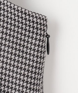 Feroux 【洗える】美シルエット ジャンパースカート チェック柄