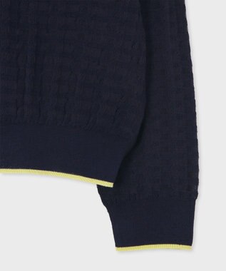 Paul Smith シアーVネック ニット ネイビー