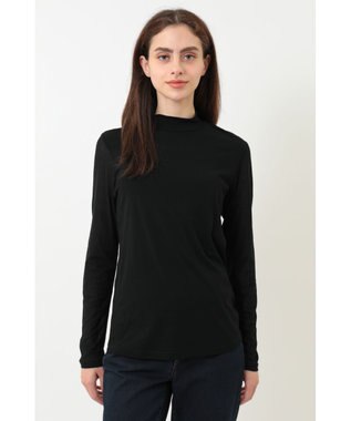 DAKS コットン天竺スタンドカラーカットソー