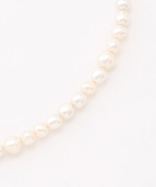 J.PRESS LADIES ランダムパール マグネット ネックレス シルバー系