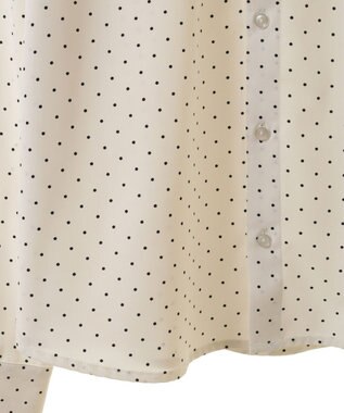 earth music&ecology 2WAYボウタイブラウス ドット