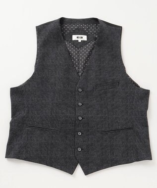 JOSEPH ABBOUD 【キングサイズ】ツィーディジャージー ベスト