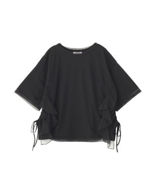 Green Parks ＳＥＴ２点チュール＋半袖ＴＥＥ Black